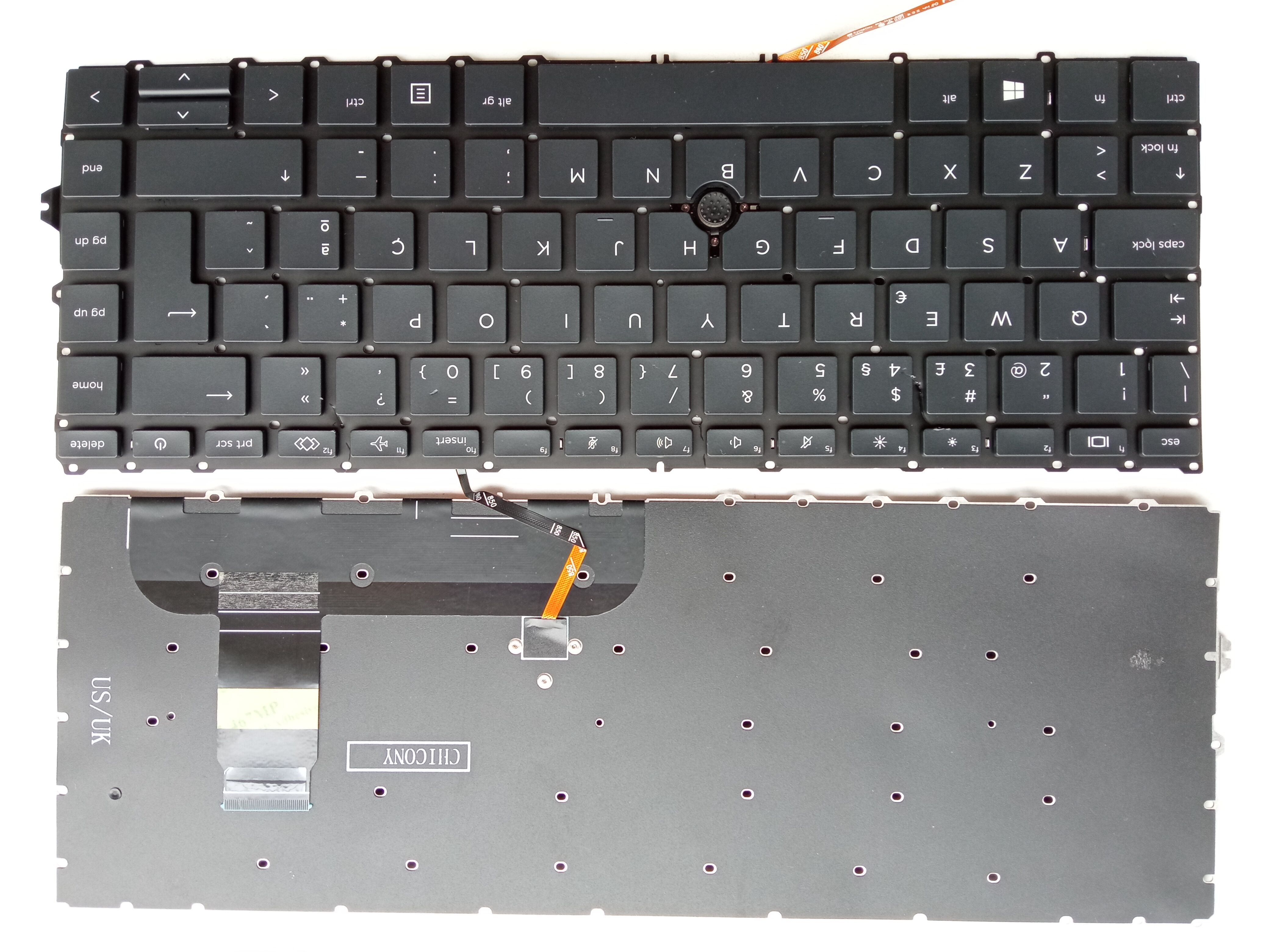 Picture of New Replacement Laptop Keyboard For HP 840G7/745G7/840G8/745G8/zbook firefly 14 G7 G8 BLACK With Point PO Layout